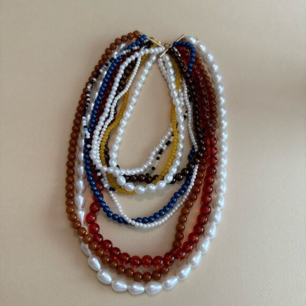 Bohemian necklace N1035 - Picture 3 of 4
